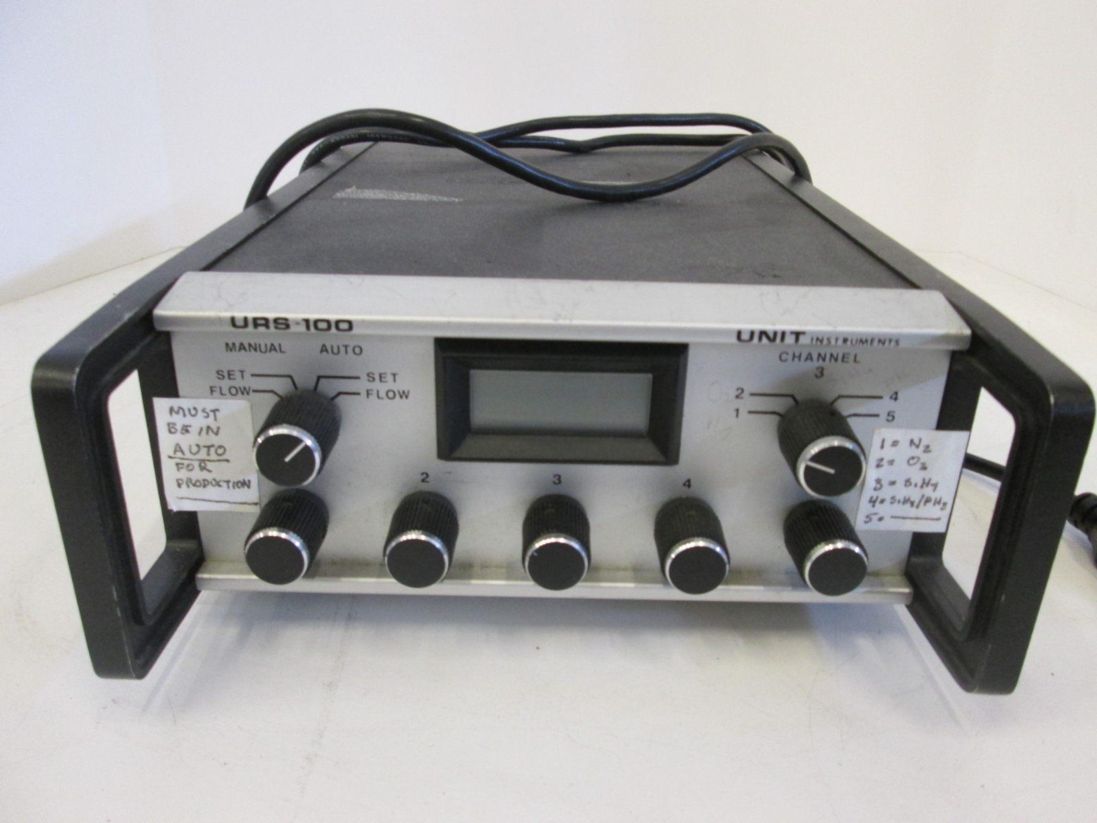 Unit, URS-100, 5 Channel MFC Controller w/ KEYS, Used