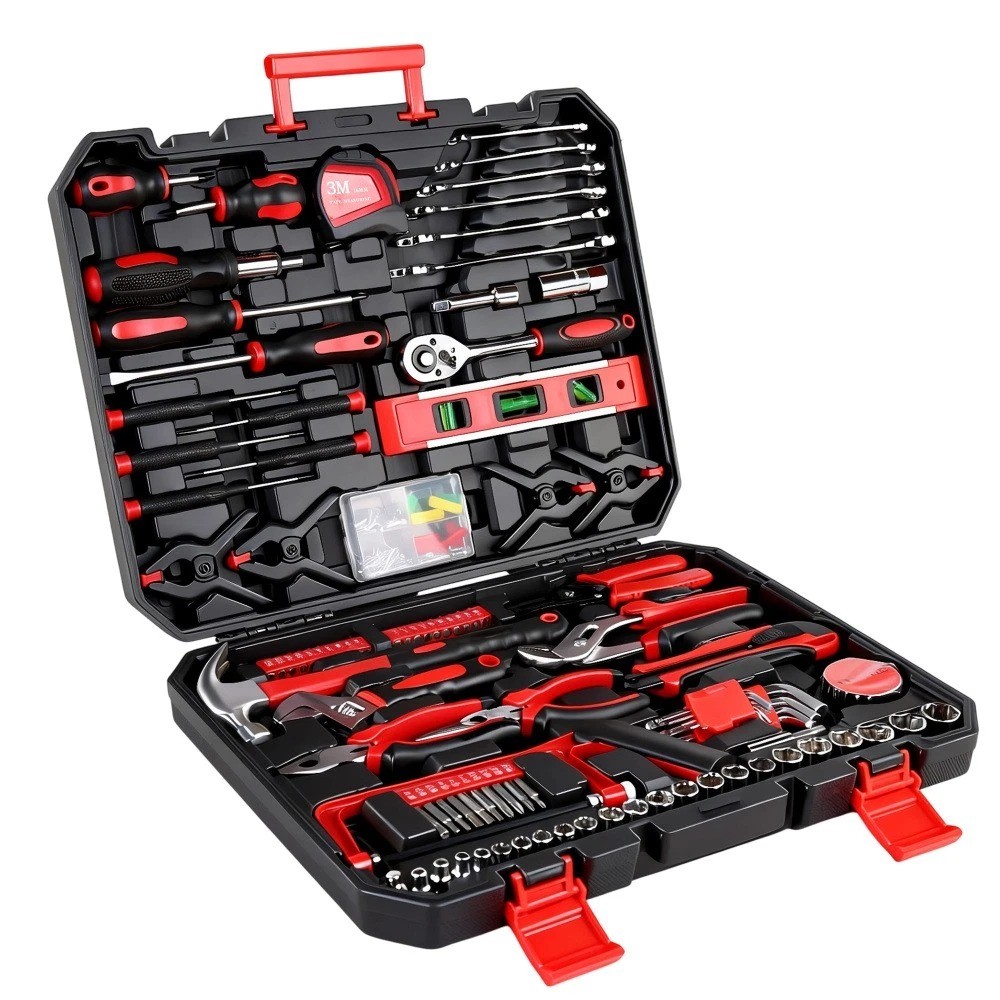 266 Pcs Mechanics Tool Set w/ Durable Storage Case – Heavy Duty Hand Tool Kit