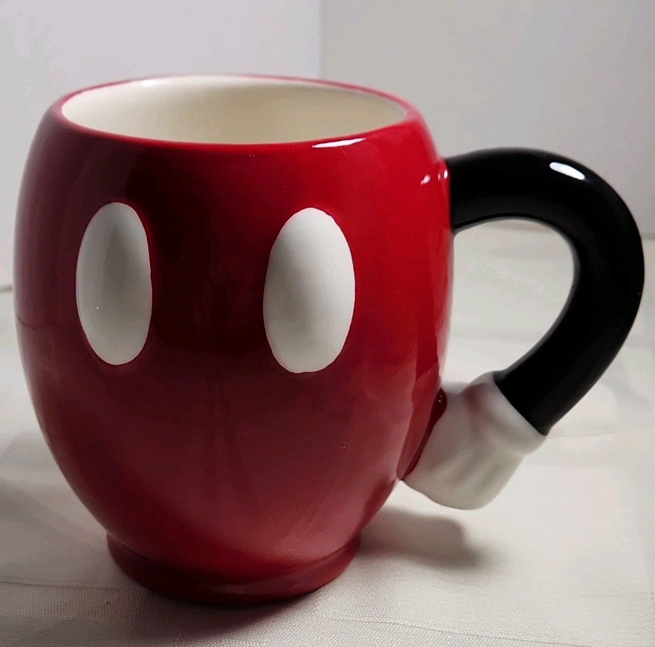 zak! Disney 100 Mickey Mouse Mug Red Ceramic 2023