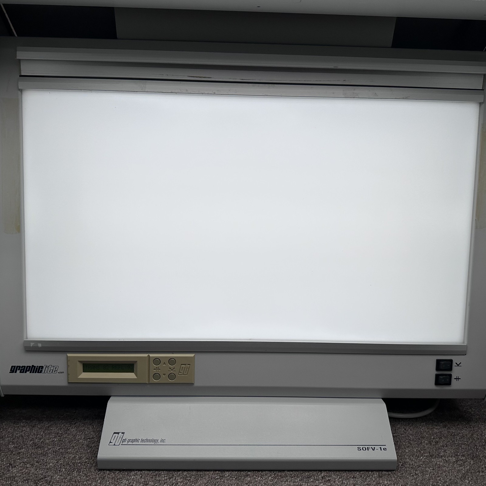 GTI Soft-View SOFV-1e Graphiclite D5000 Transmission/ Reflection Print Viewing