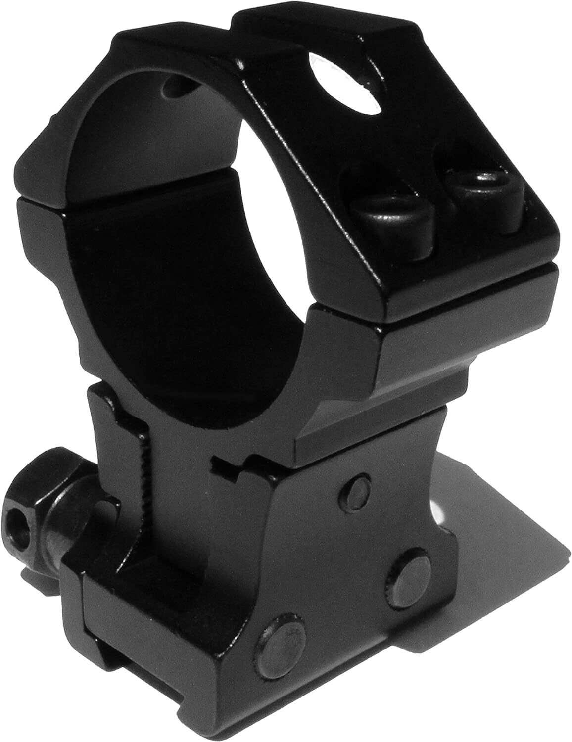 2 Pieces 1"/30mm Adjustable Height Scope Rings Mount f 11mm Dovetail Riser Base