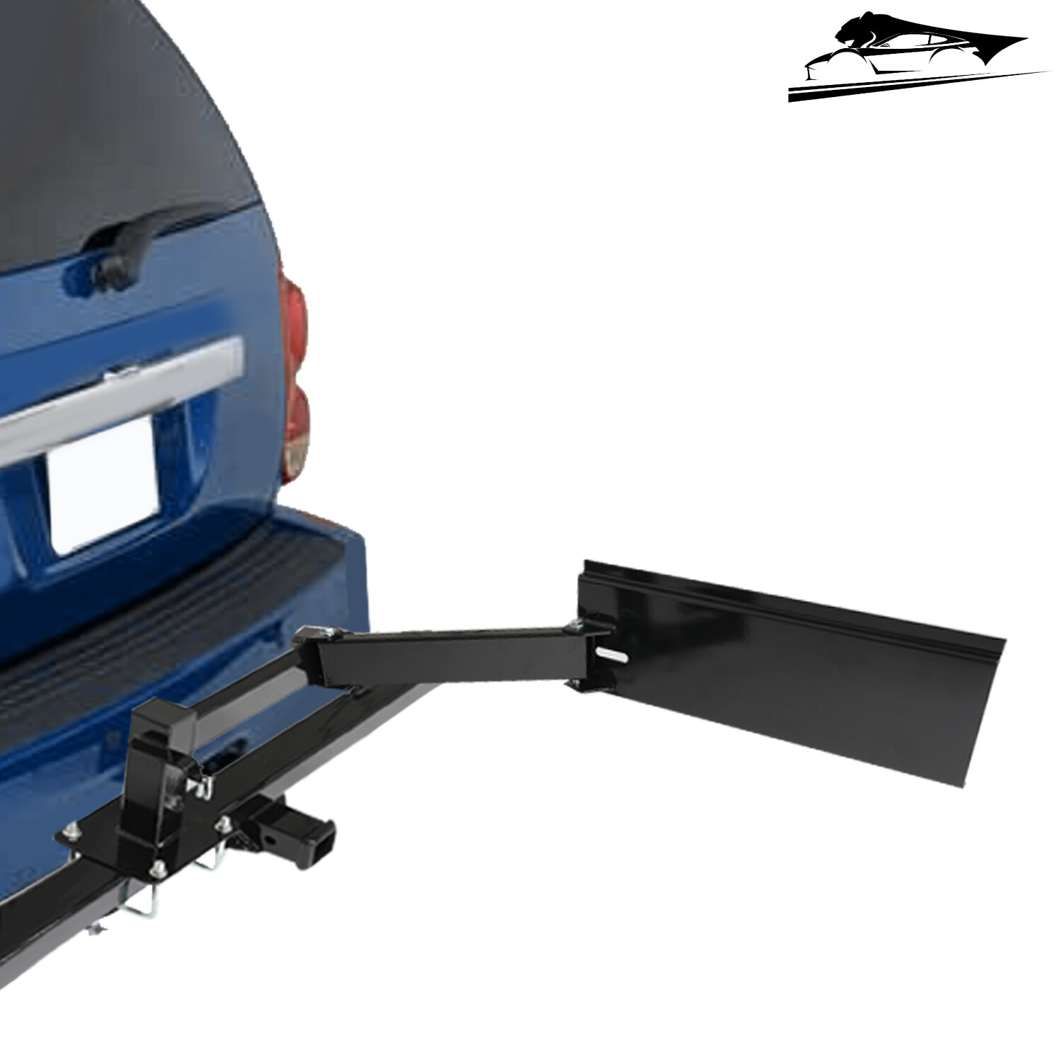 Quick Products Steel Bumper-Mounted Swing Arm Assembly For Grilling Tailgating