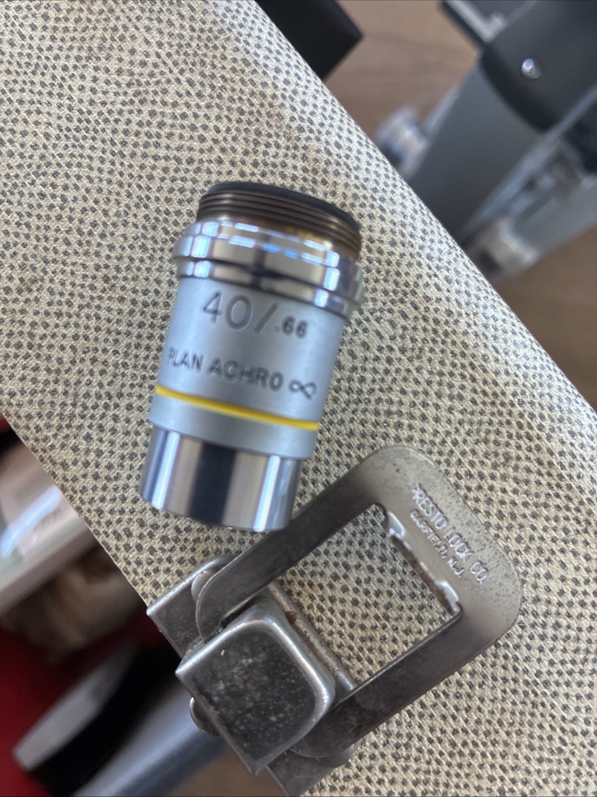 American Optical Spencer Microscope With Case From Estate