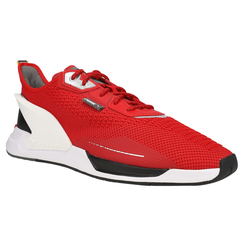 PUMA Scuderia Ferrari Ionspeed Lace Up Mens Red Sneakers Casual Shoes 306923-02