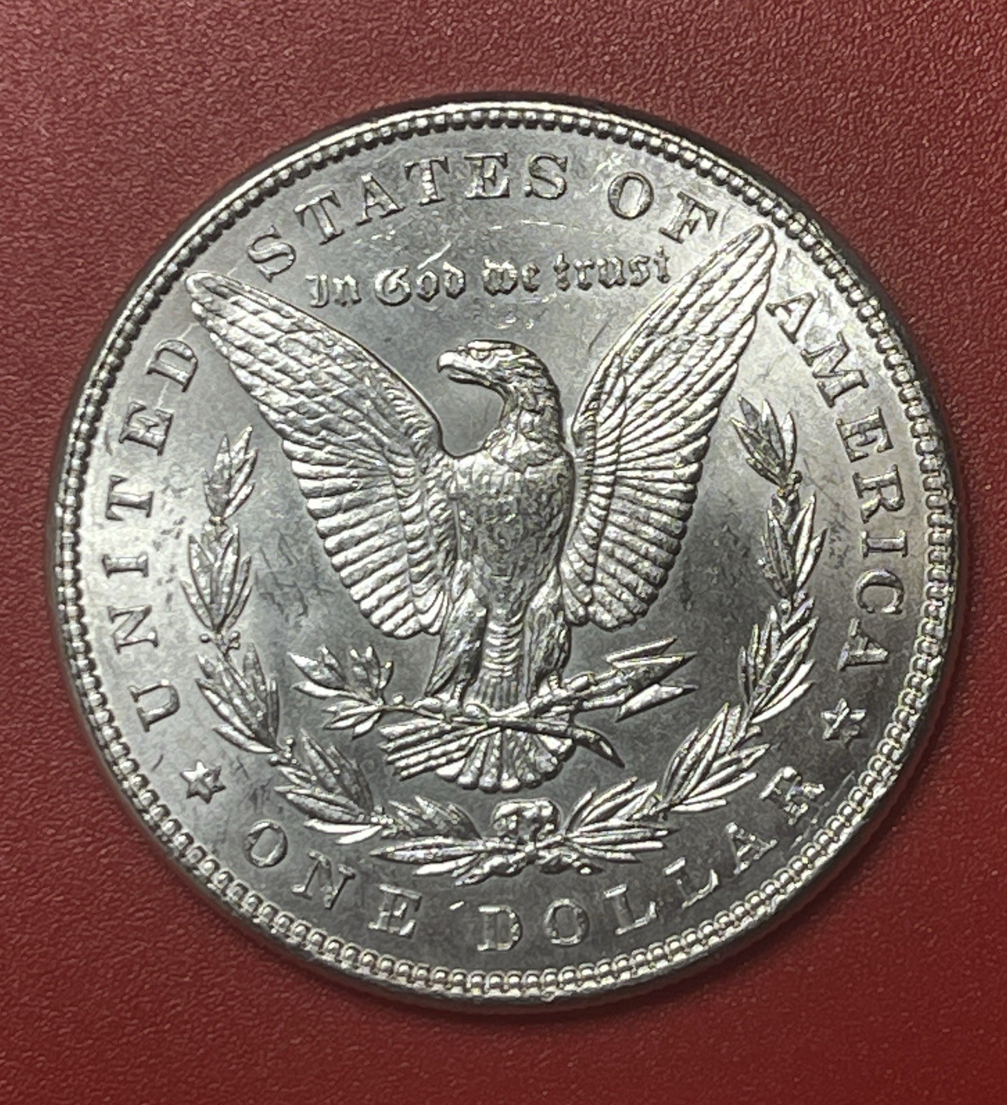 1883 P Morgan Silver Dollar, Choice Uncirculated.