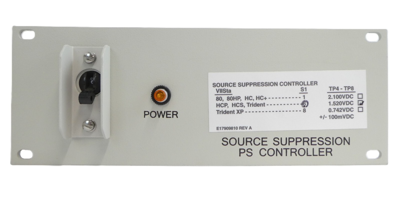 Varian Semiconductor E11320304 Source Suppression Controller VIISta Working