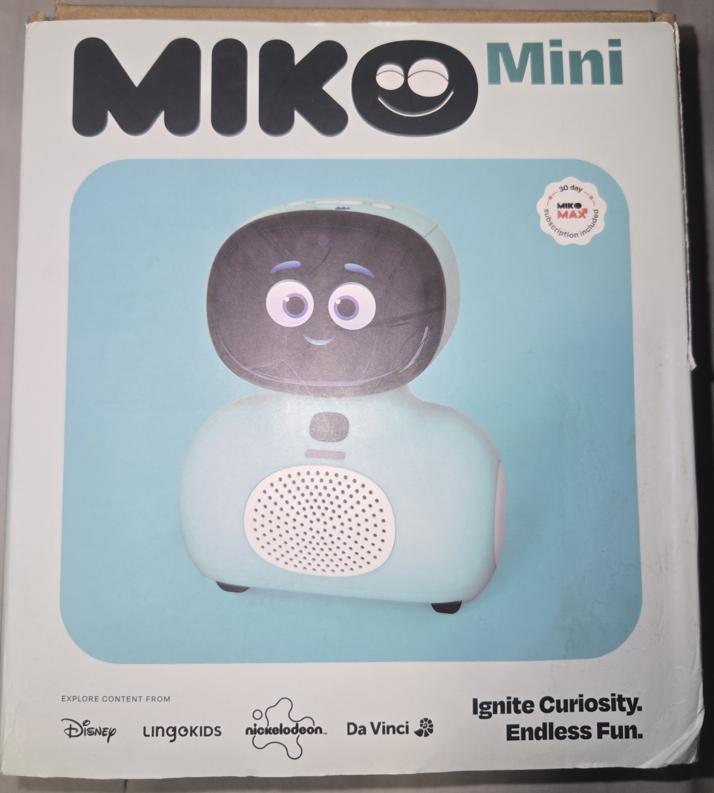 Miko Mini: The Voice First AI Learning Coach - Blue
