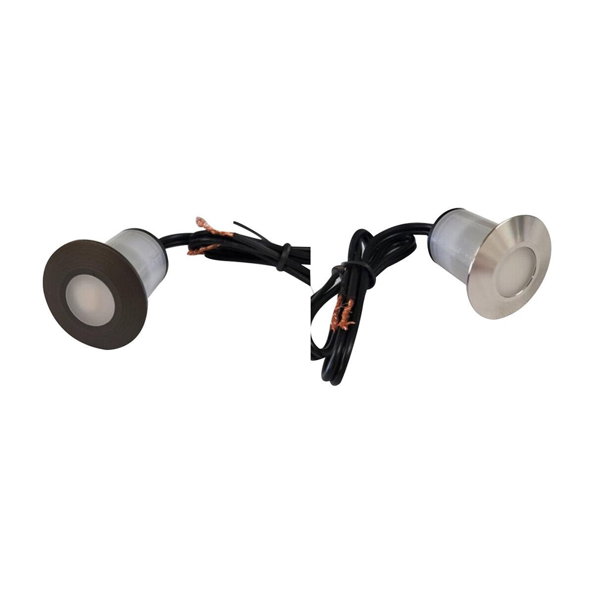 Tru-Scapes MODERN Dot Light 1-1/2 in. .2W LED 4000K stainless steel finish.