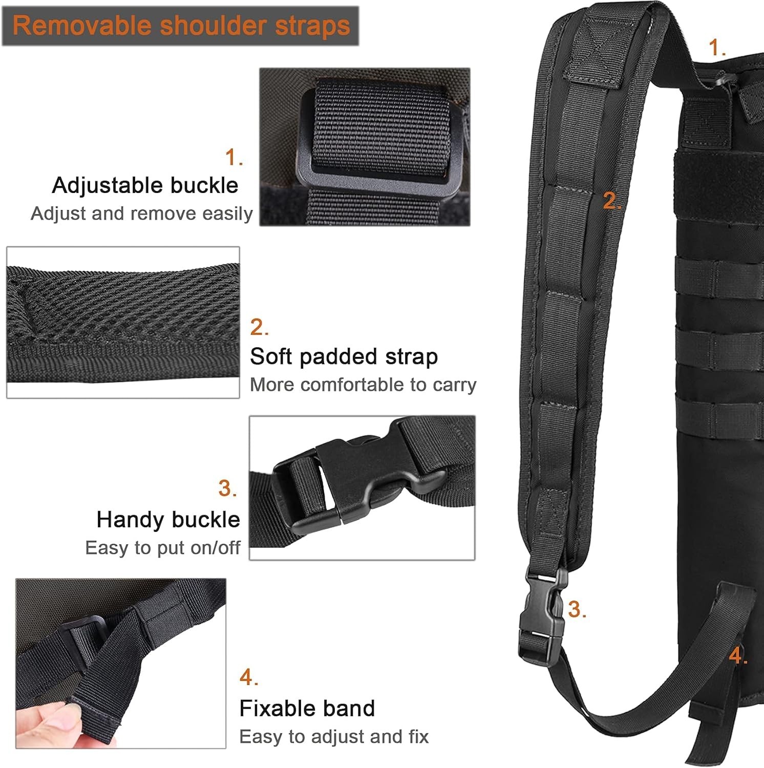 Target Shooting Archery Quiver - Molle System