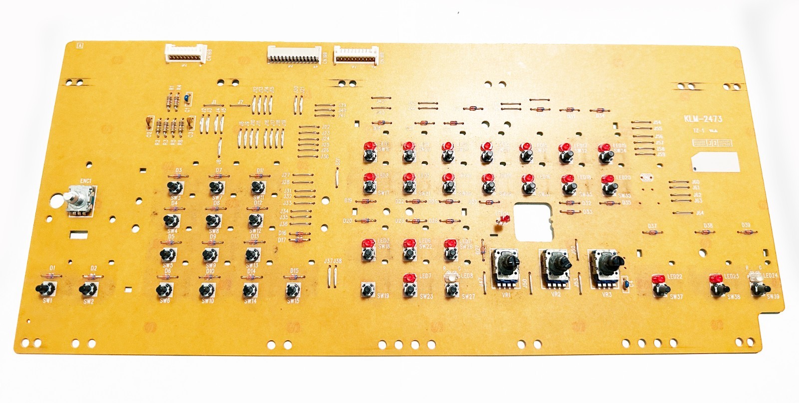 KORG Triton EXTREME Right Side Panel Switch Board KLM-2473. Works Great !