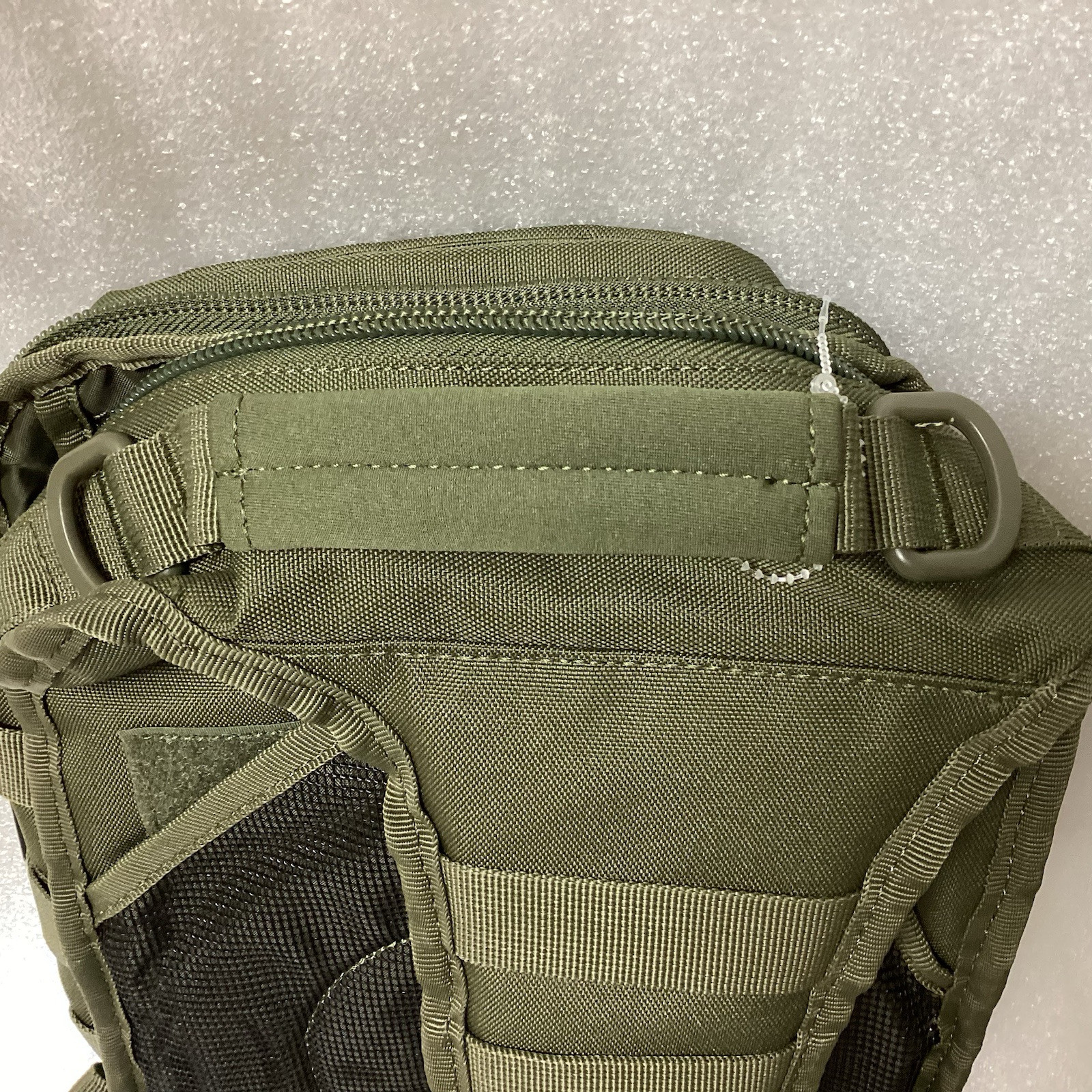 HIGHLAND TACTICAL Eagle Sling Bag - Molle Webbing Hook & Loop Patch Holder