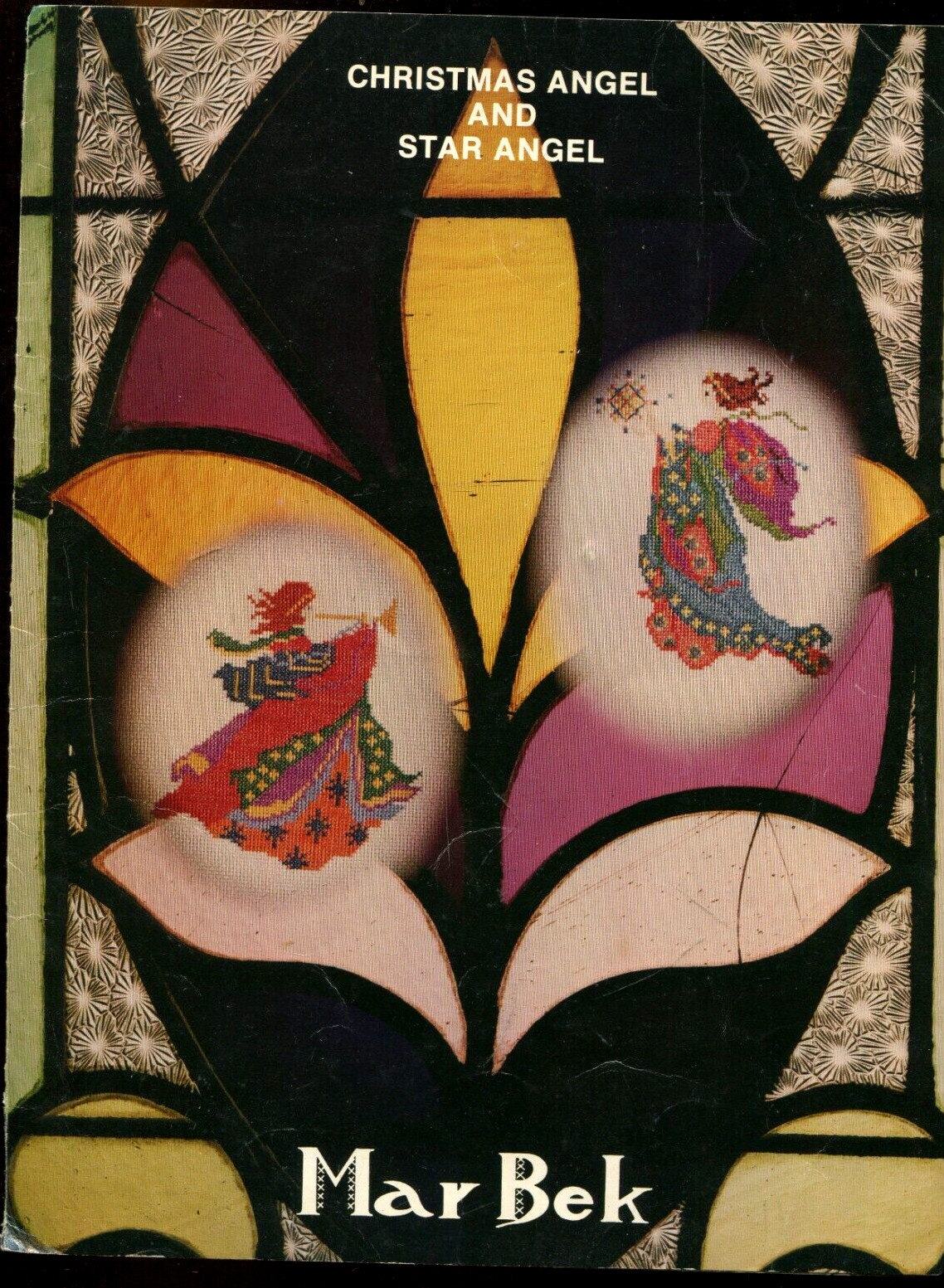Christmas Star Angel MarBek Needlepoint Cross Stitch Pattern Booklet