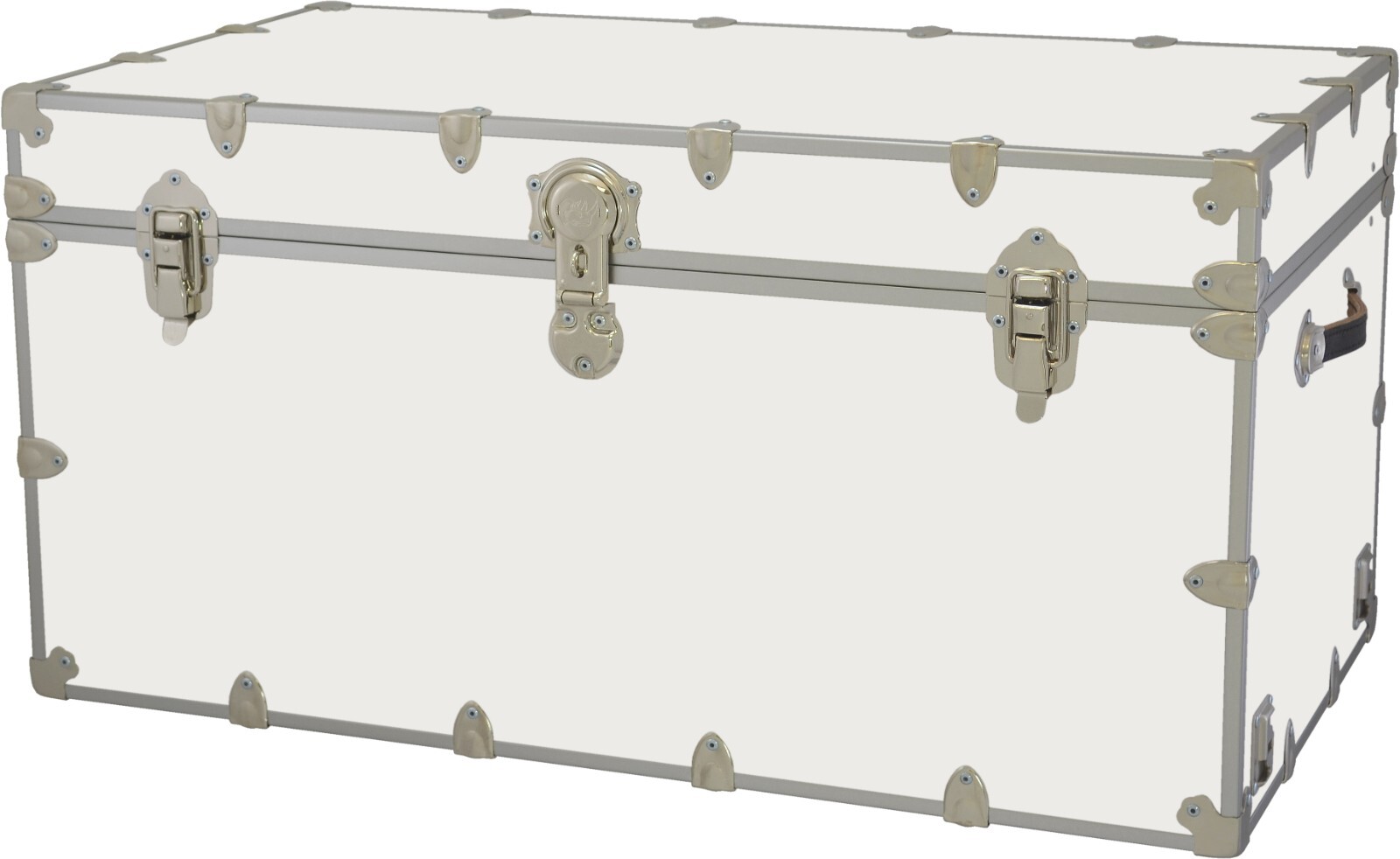Rhino Storage Trunk Footlocker 40x22x20 for Camp, College & Dorm. USA Made
