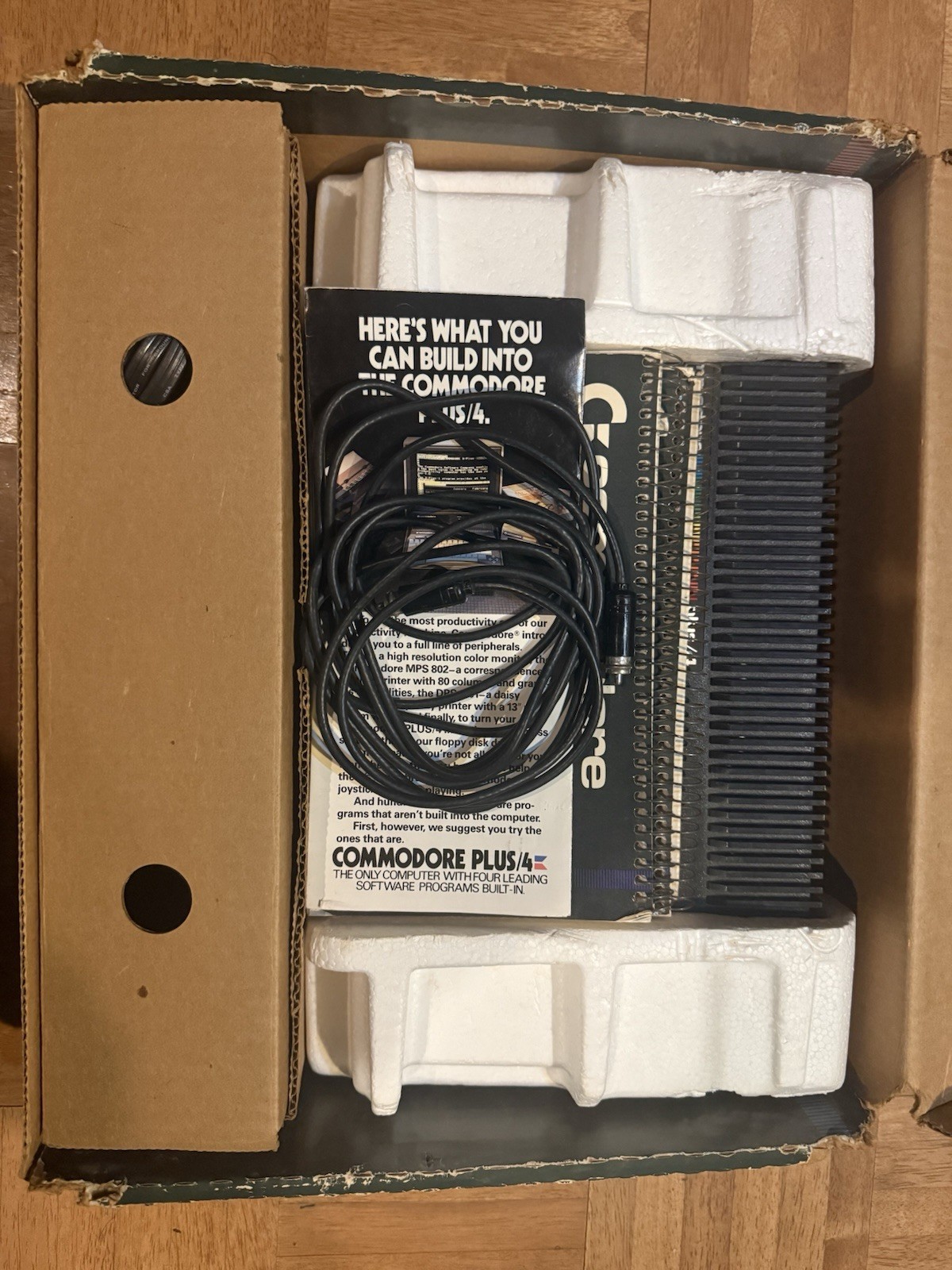 Commodore 64 computer Plus/4 with Original Box (tested working)