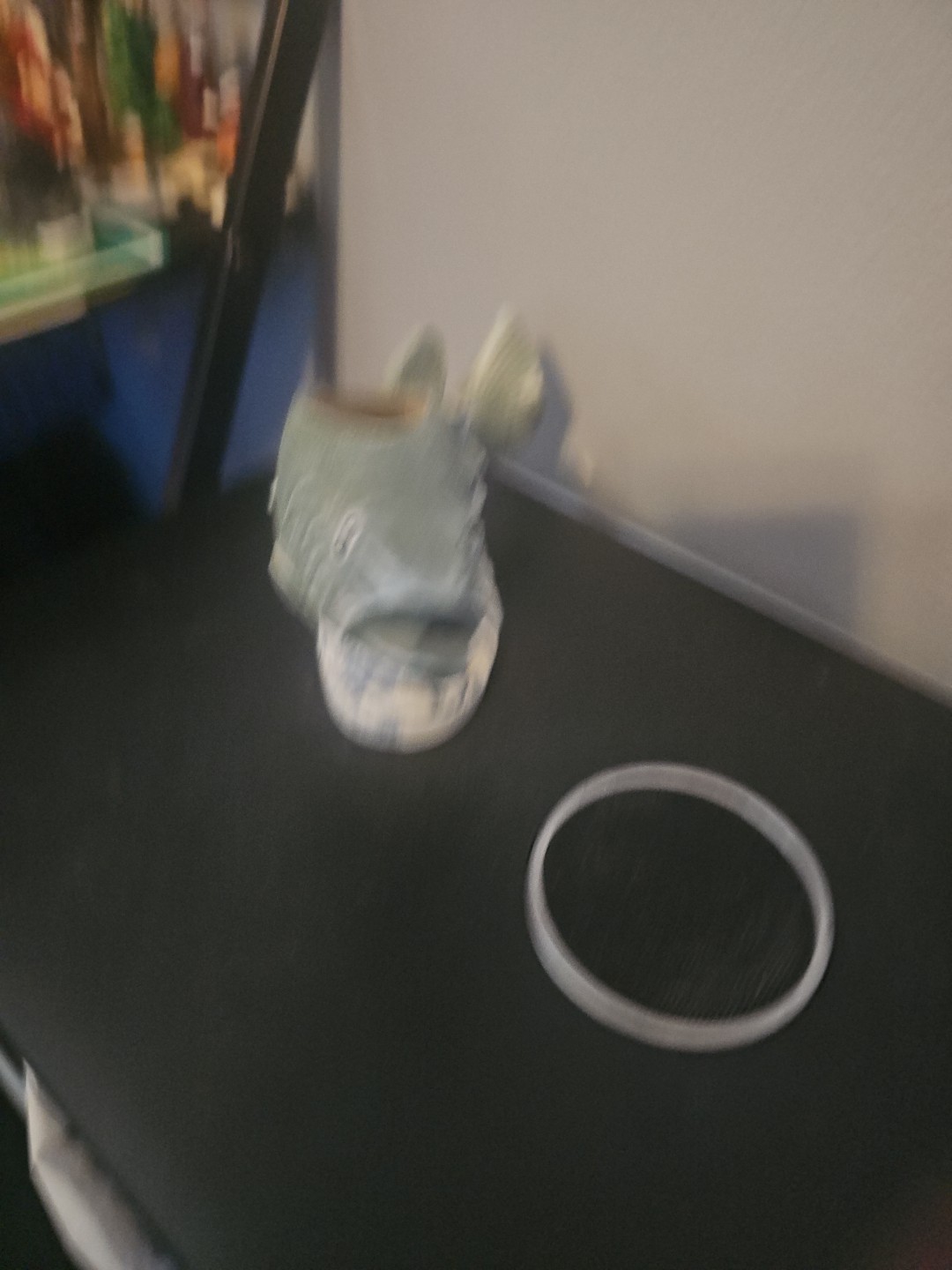 retro ceramics fish plante