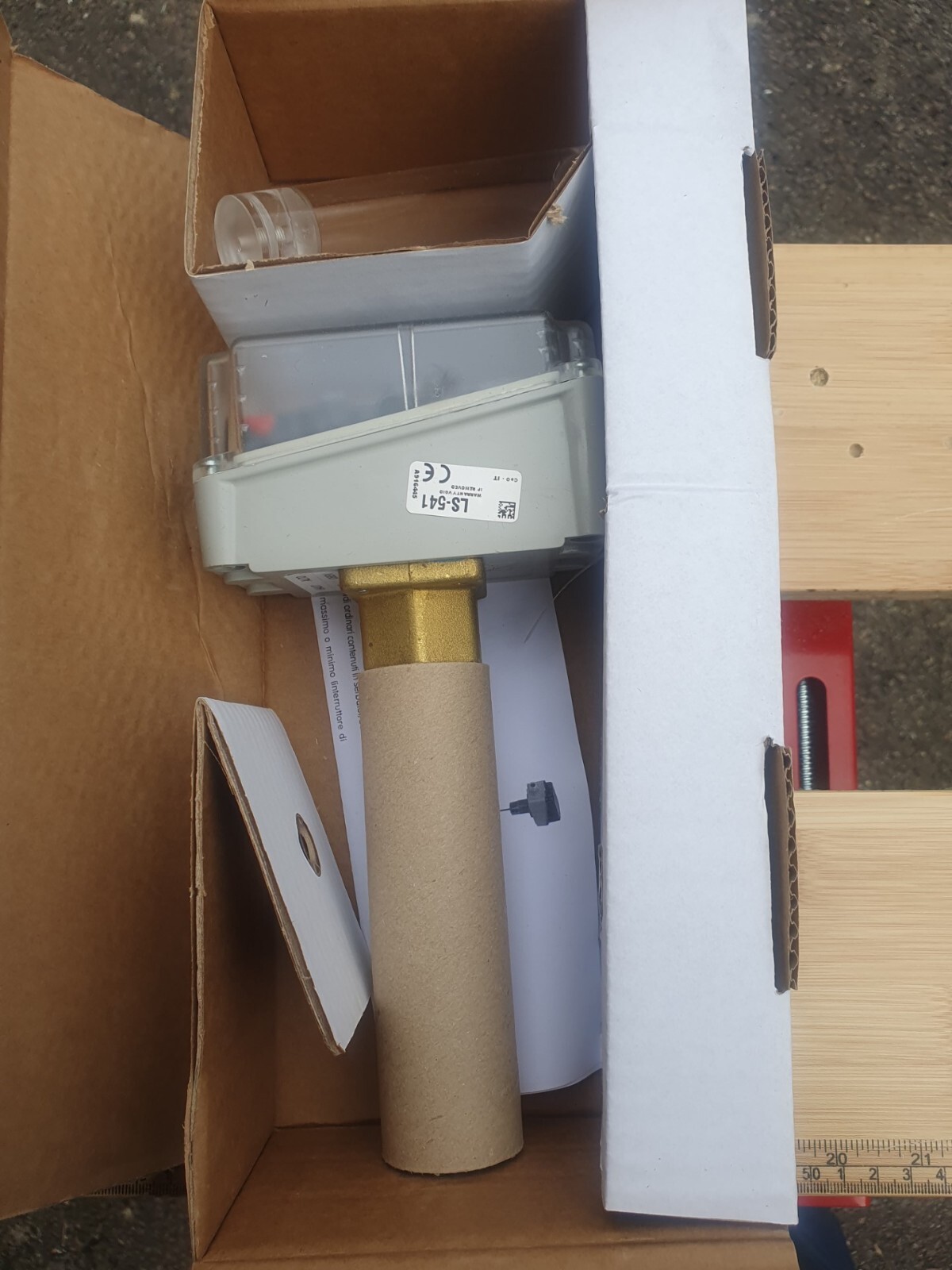 EC Products SQ01/N Liquid Level Switch - Brass 11 Bar 15 (8) Amp 250v B1