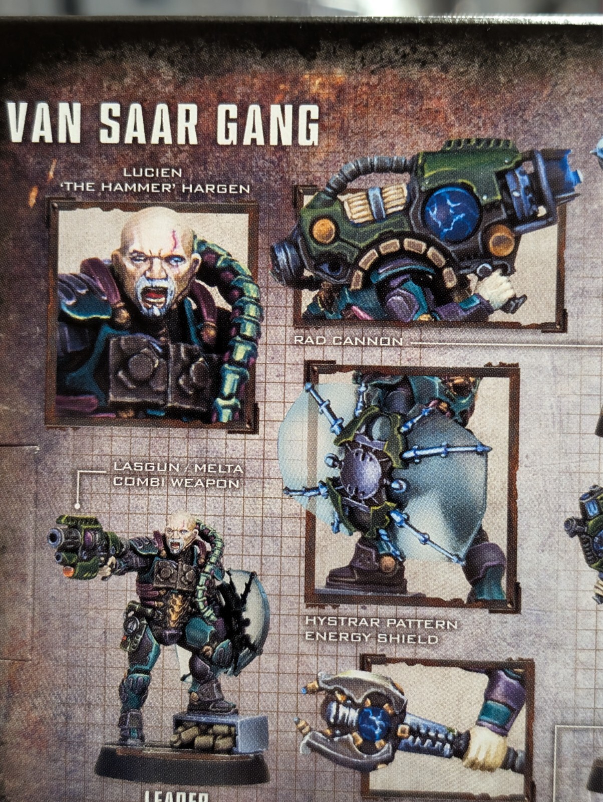 5x Van Saar Gang, Necromunda, 40k, GW