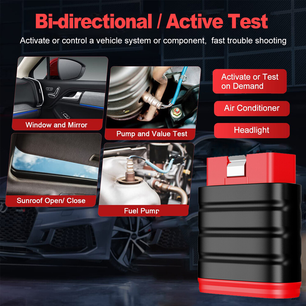 ThinkCar Bluetooth OBD2 All System Bidirectional Diagnostic Tool ABS EPB Reset