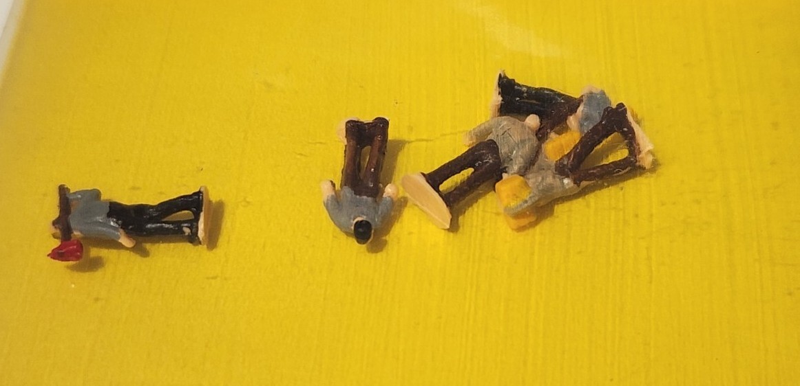 Silver City N Scale Figures Set #137 Workers Set 2