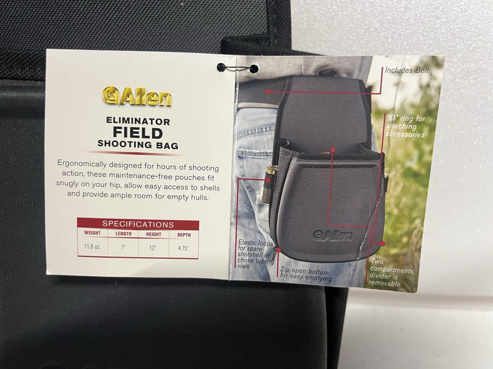 Allen Eliminator Field Shooting Hip Bag