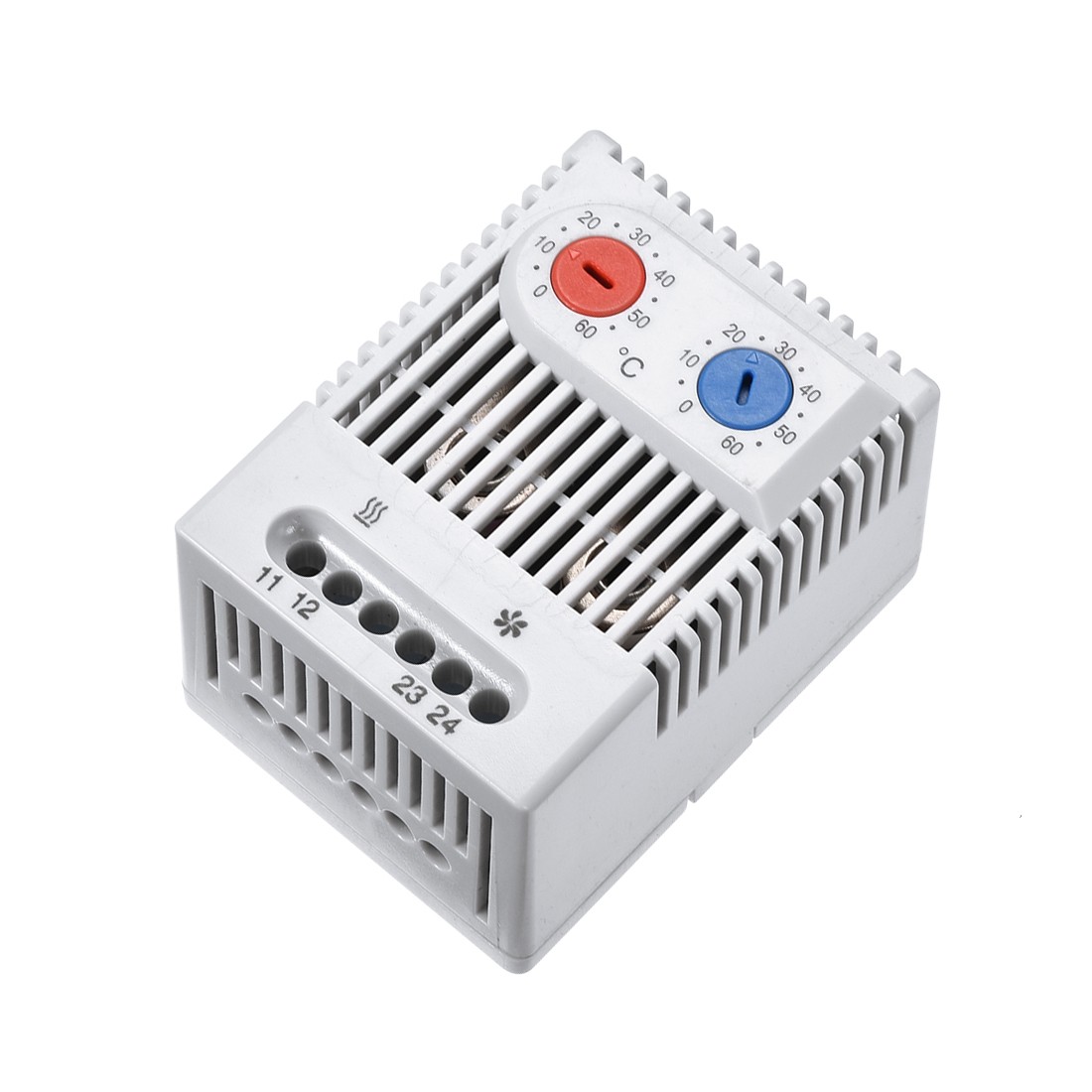 Mechanical Thermostat 0-60℃ Compact NC NO Temperature Controller Switch