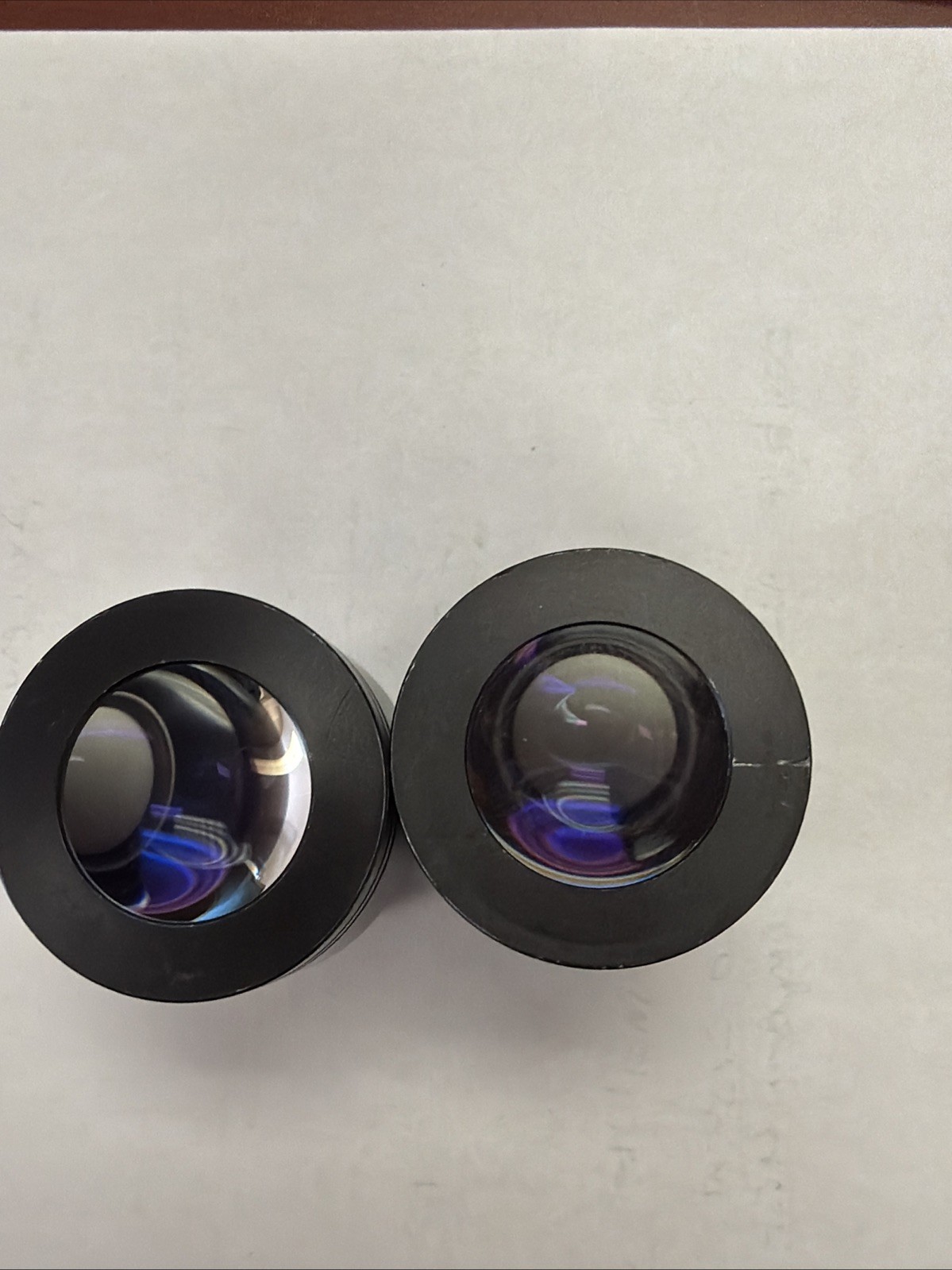 Pair (2) Microscope Eyepieces Olympus GSWH20X/12.5