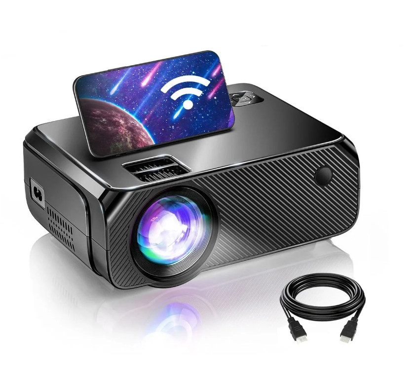 GRAY - Bomaker Home Theater Projector Native Resolution: 1280*720 GC35