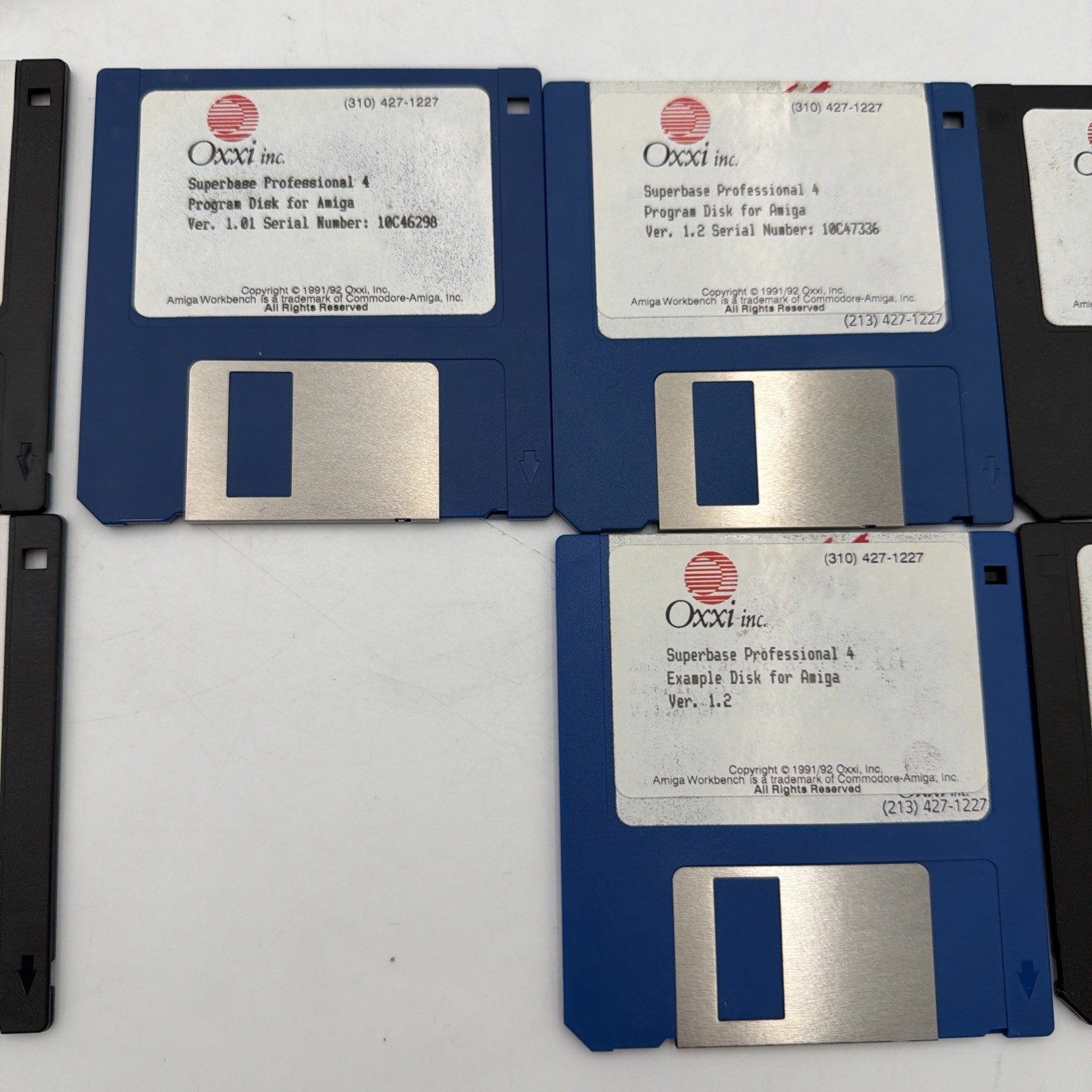 Superbase Professional 4 Commodore Amiga 9 Disks Manuals Box Precision Oxxi Test