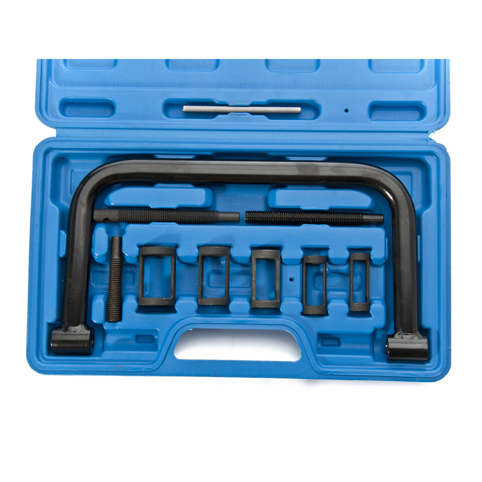 Cylinder Head Valve Spring Installer Remover Tool Set OHV/OHC Compressor Engine