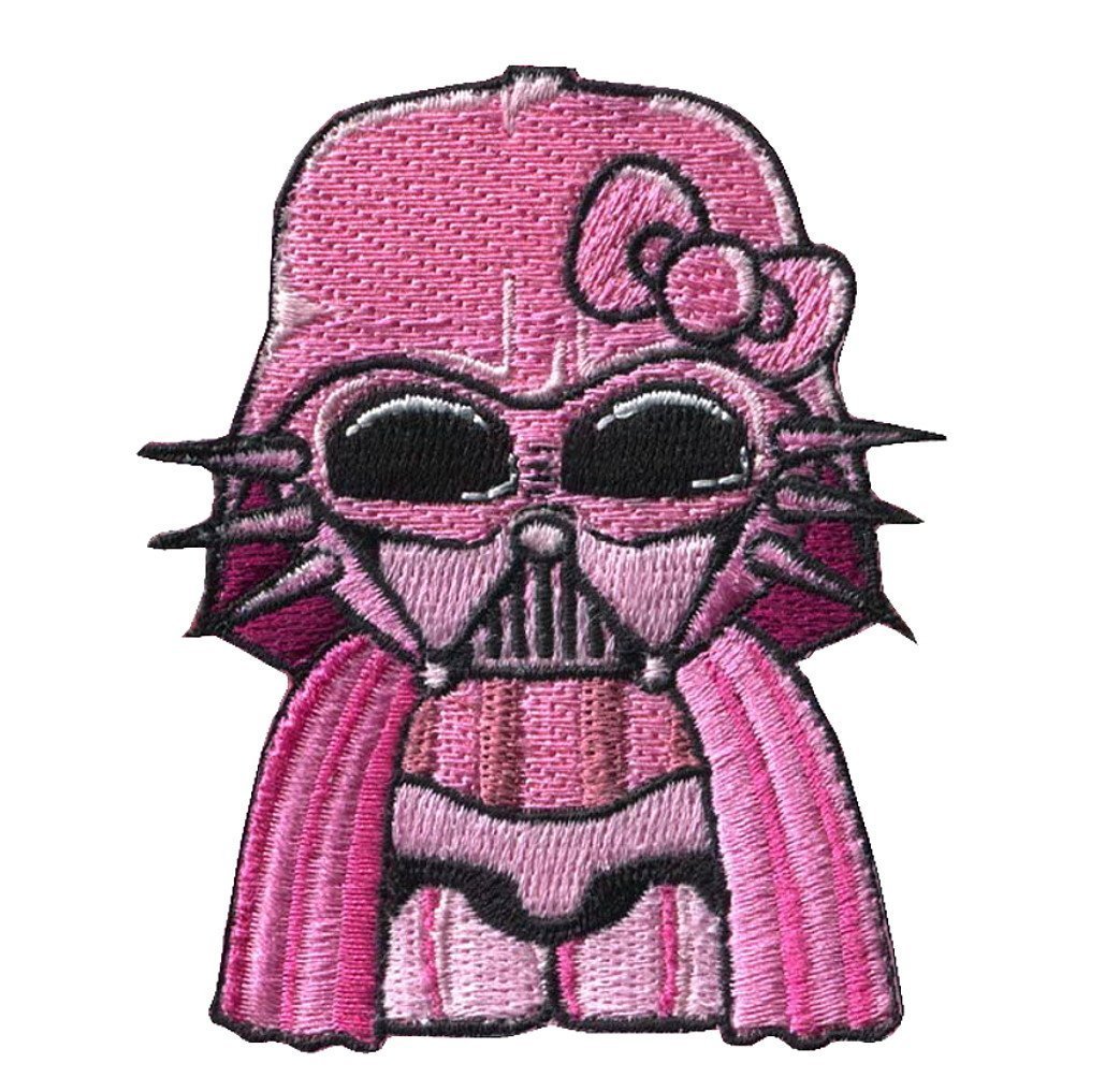 HOOK Hello Kitty Darth Vader Empire dark side  [3 "] Patch(PINK)