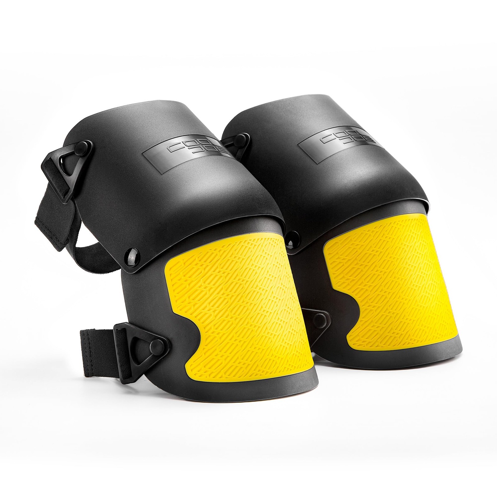 COOLJOB Heavy Duty Knee Pads with Anti-slip Strong Double Straps, Safety Work...