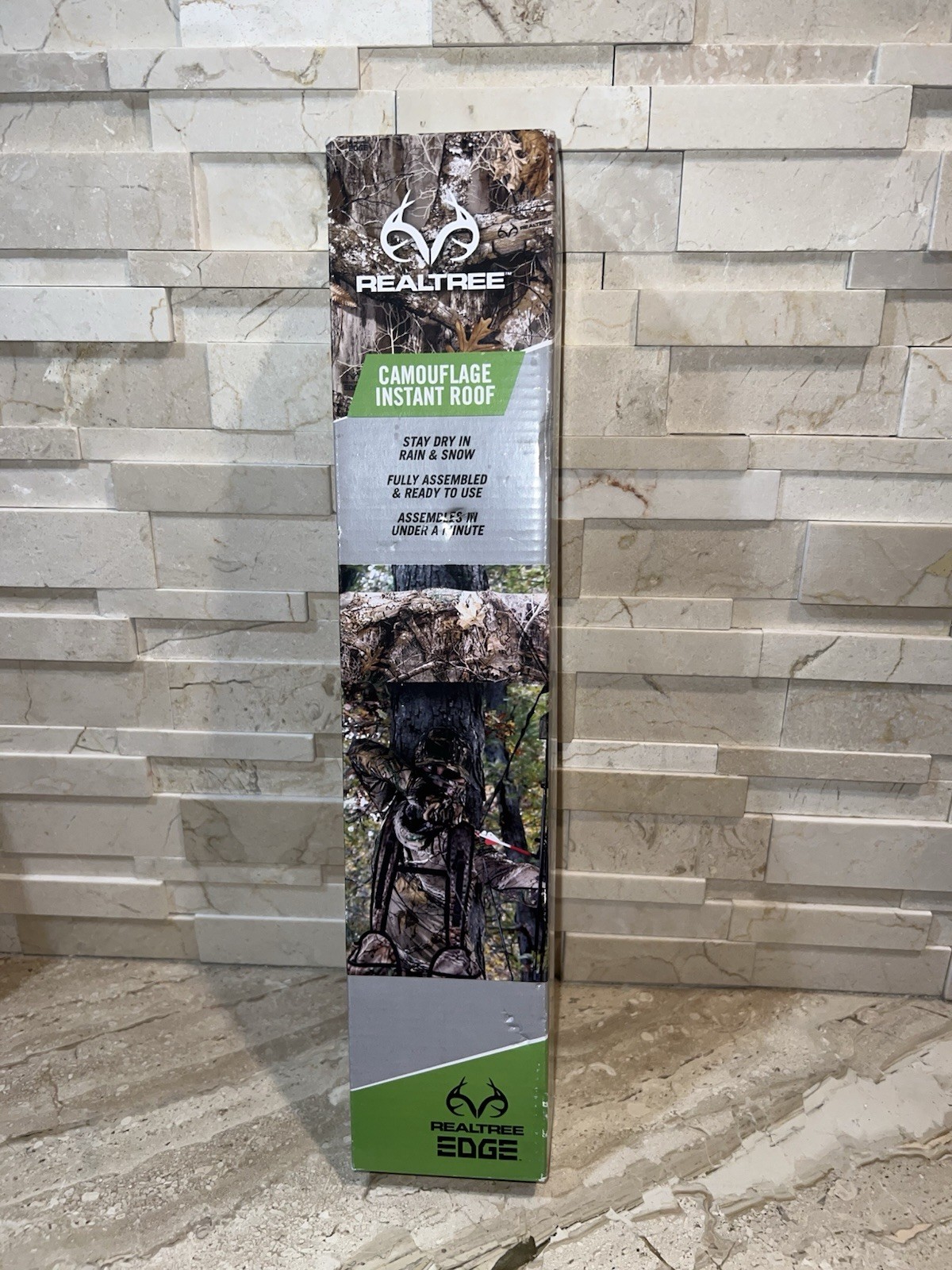 RealTree Camouflage 50" Instant Roof Tree Stand Folding Umbrella