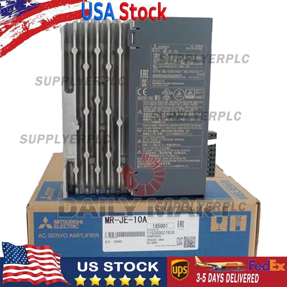 New In Box MITSUBISHI MR-JE-10A Servo Amplifier Drive
