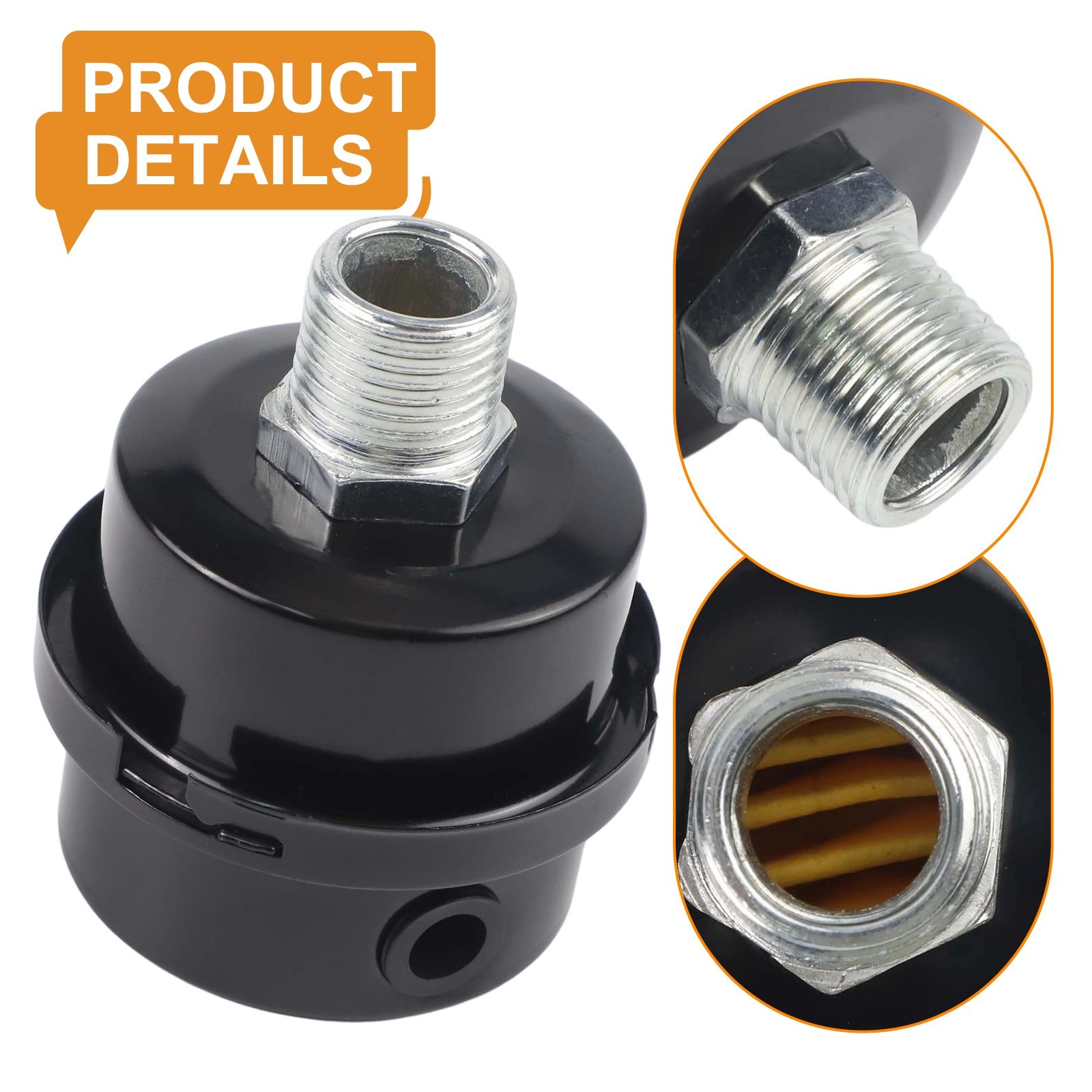 Efficient Air Intake Filter for Compressor with Noise Reduction Features