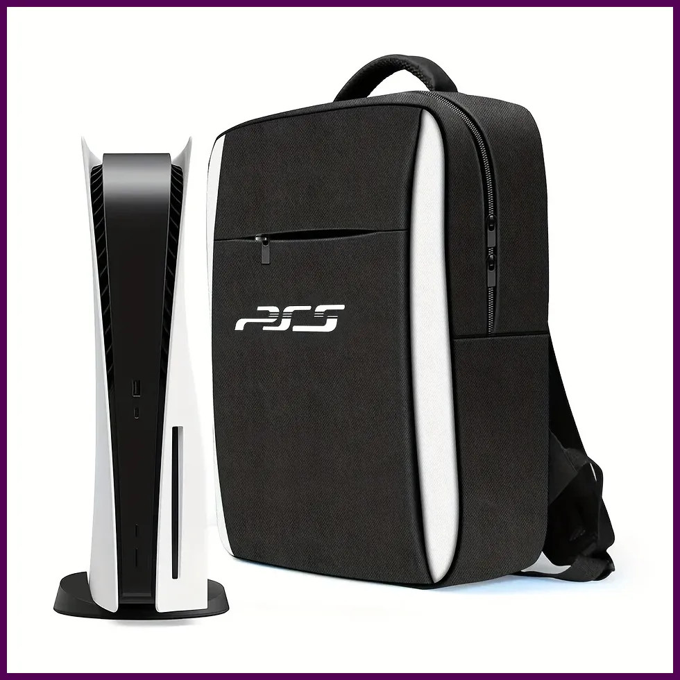 Travel Backpack For PS5 Console, Accessories, Protective Carrying Case