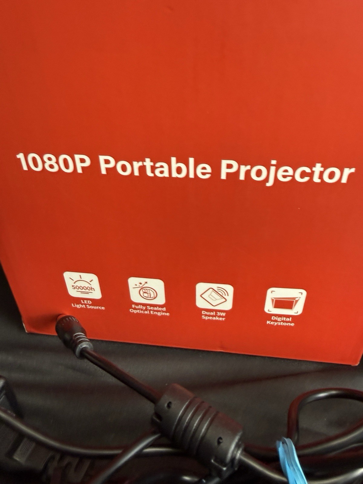 ETOE D2 Pro A1172 Smart Projector Native 1080P Android WiFi Bluetooth Auto Focus