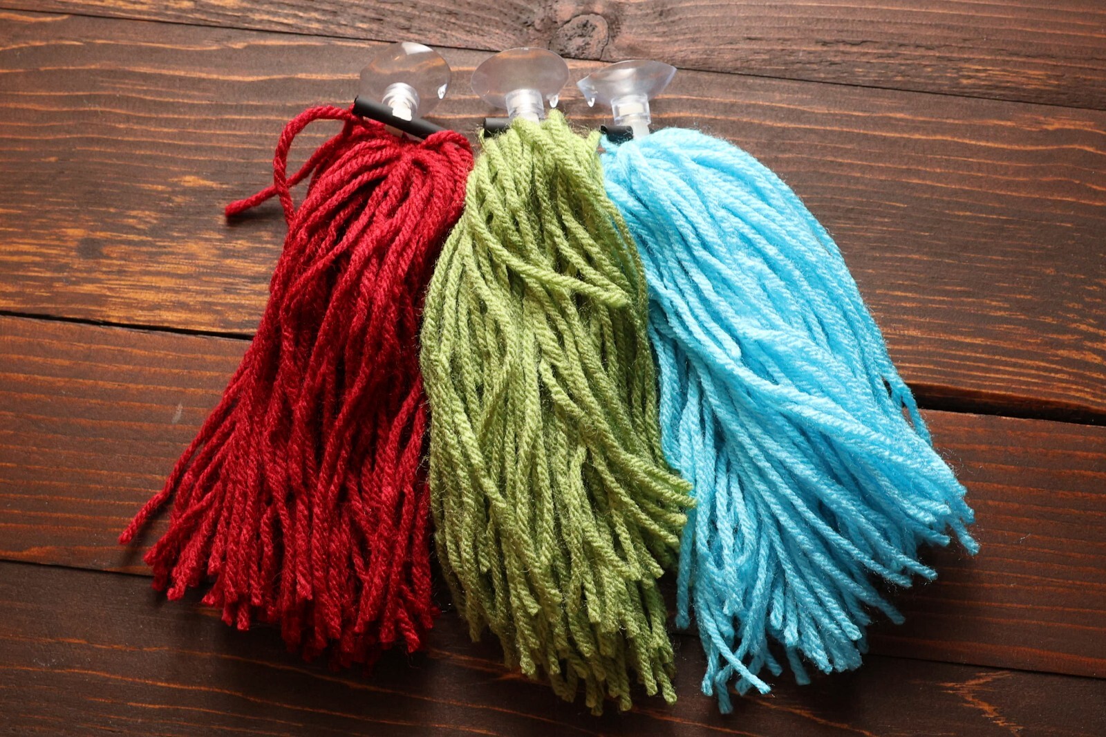 Aquarium Spawning Mop - Small Suction (choose color) Acrylic Yarn