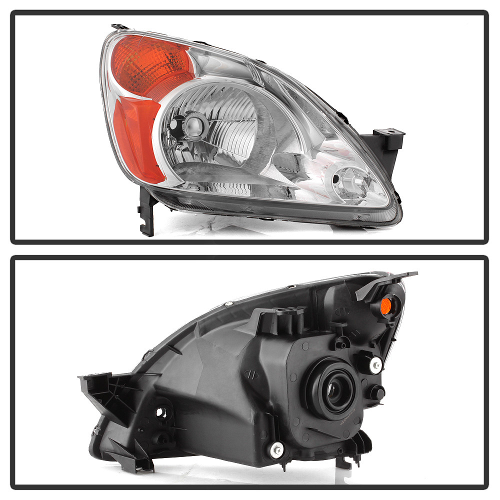 For 2002 2003 2004 Honda CRV C-RV Headlights Headlamps Replacement Left+Right