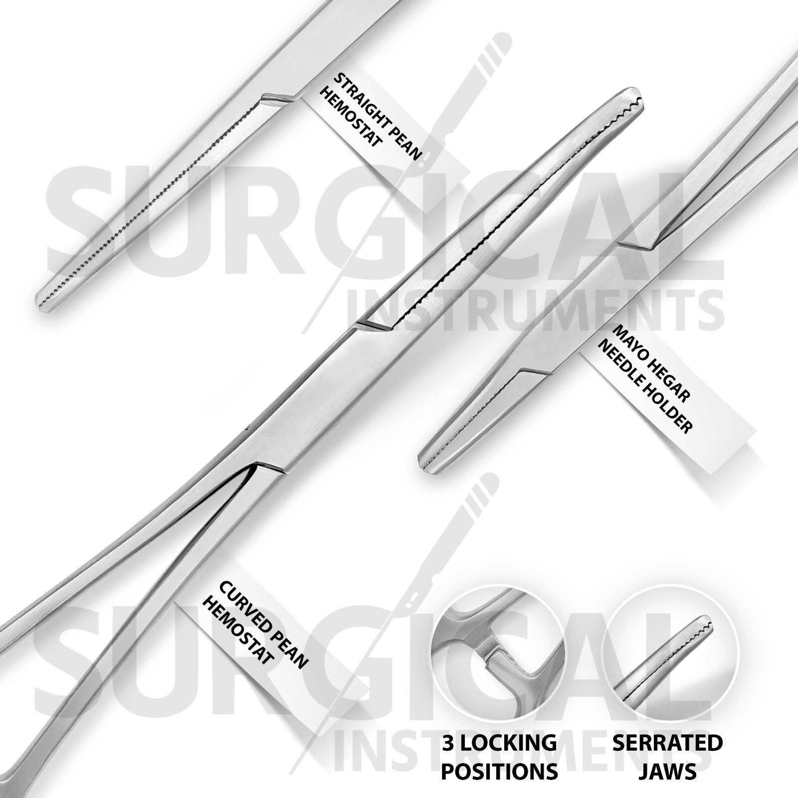 13 Pcs T/C Basic Minor Surgery Set with Box Surgical Instruments German Grade