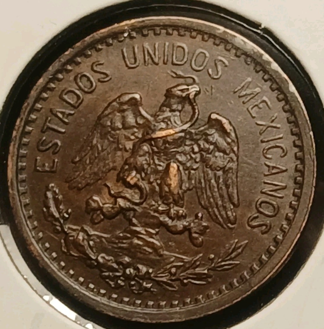 1906-Mo Mexico Centavo AU #2