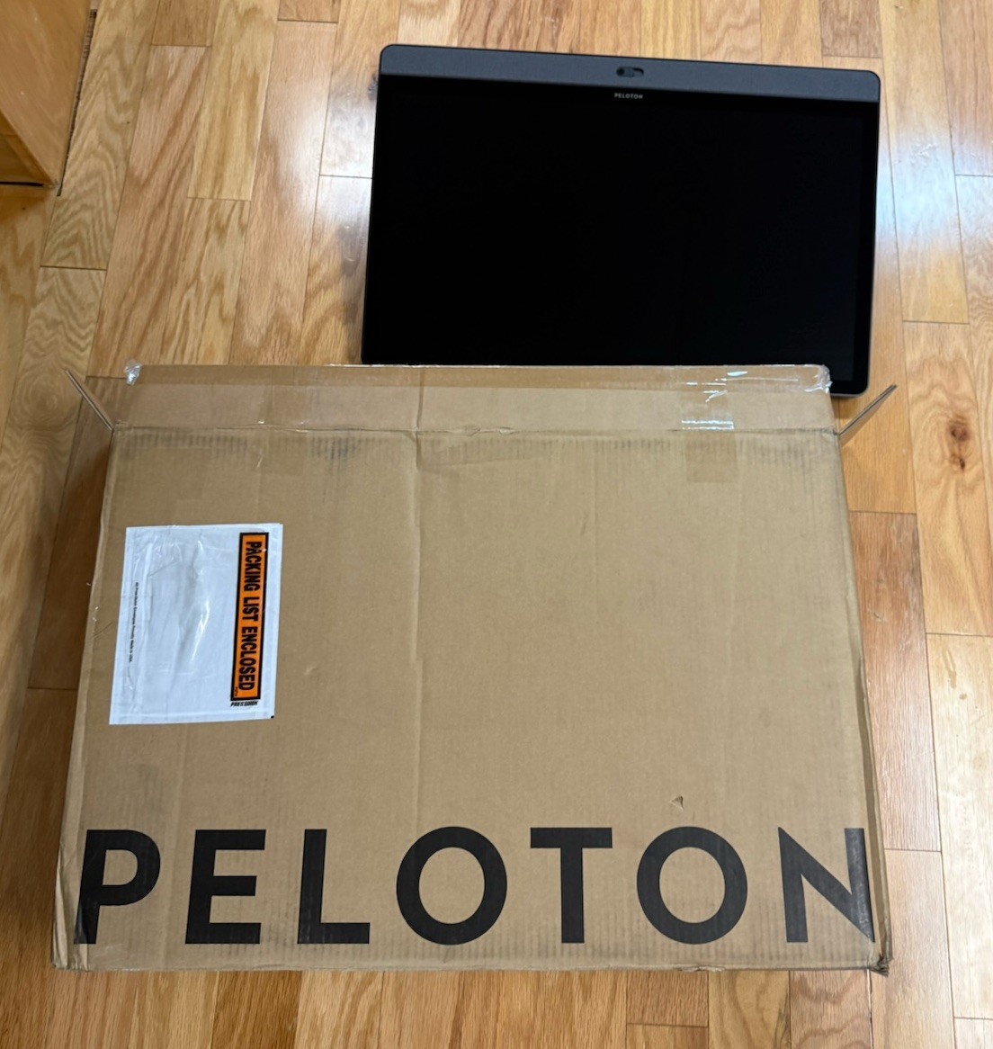 Peloton Bike TABLET Model PLTN-TTR01 Touch-Screen  *AS IS* FOR PARTS