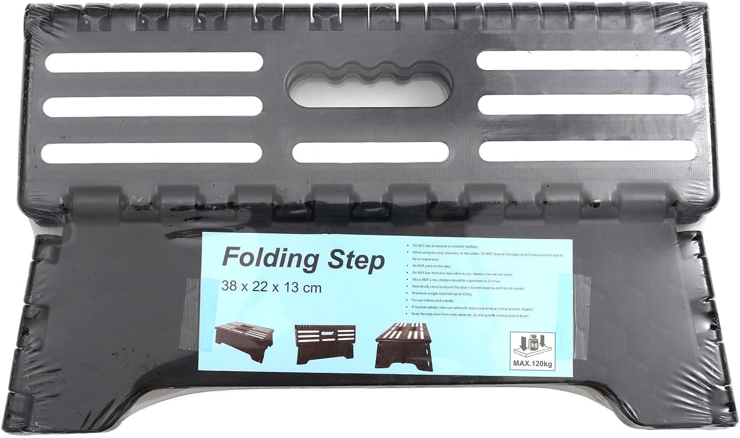 Portable Folding Step Stool 5 inch Lightweight Anti-Skid Stepping StoolPortable