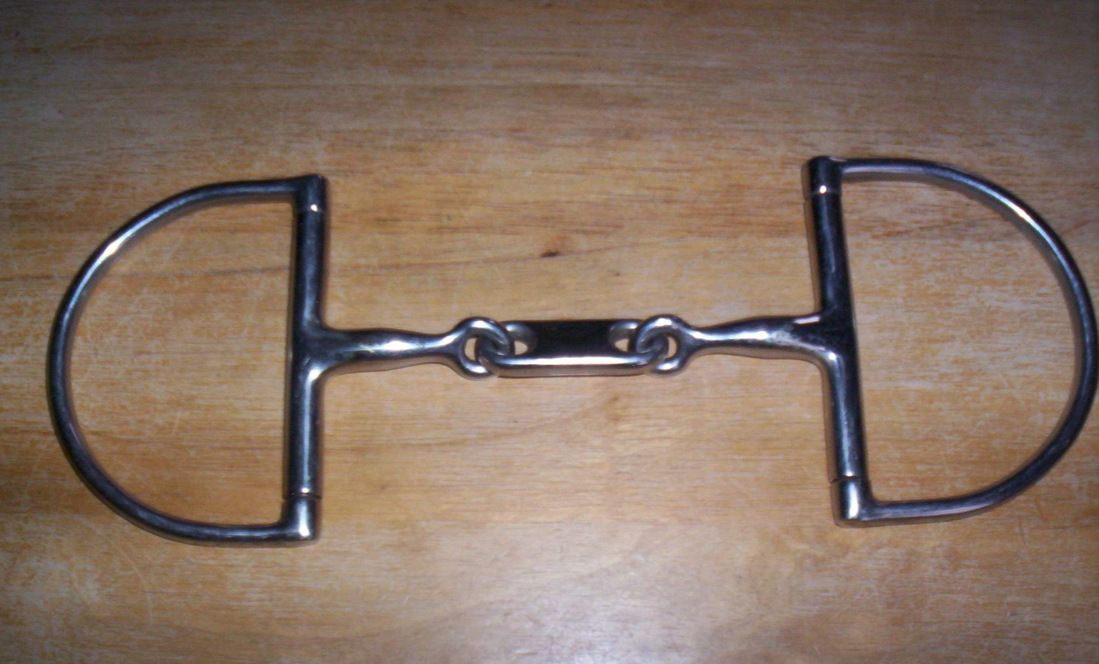 Gently Used Korsteel  Stainless  Dr. Bristol Hunter Dee  Snaffle Bit  5" mouth