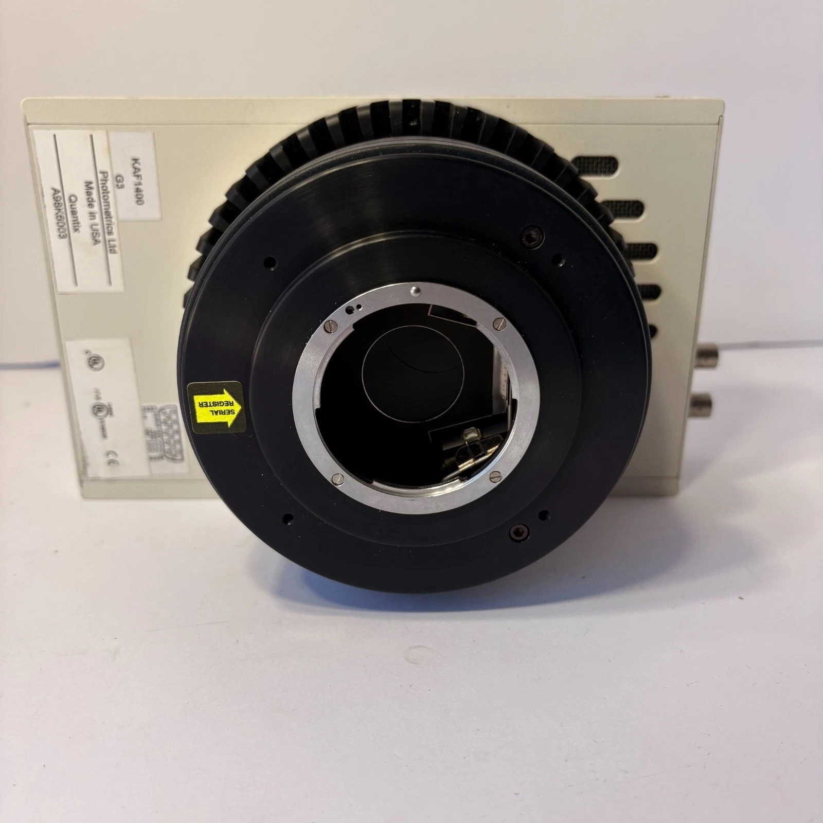 Photometrics Ltd Quantix KAF1400 G3 A98K6003 Cooling Mechanism Microscope Camera
