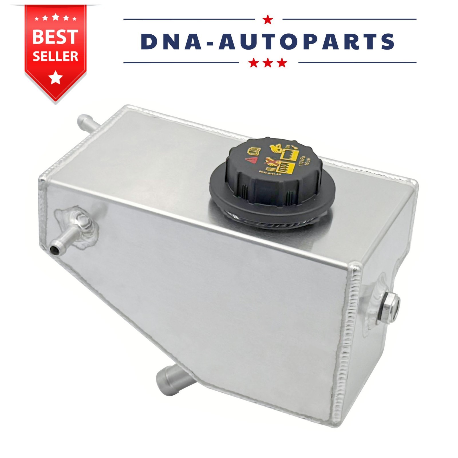 For 2011-2014 Ford Mustang Aluminum Radiator Coolant Expansion Overflow Tank