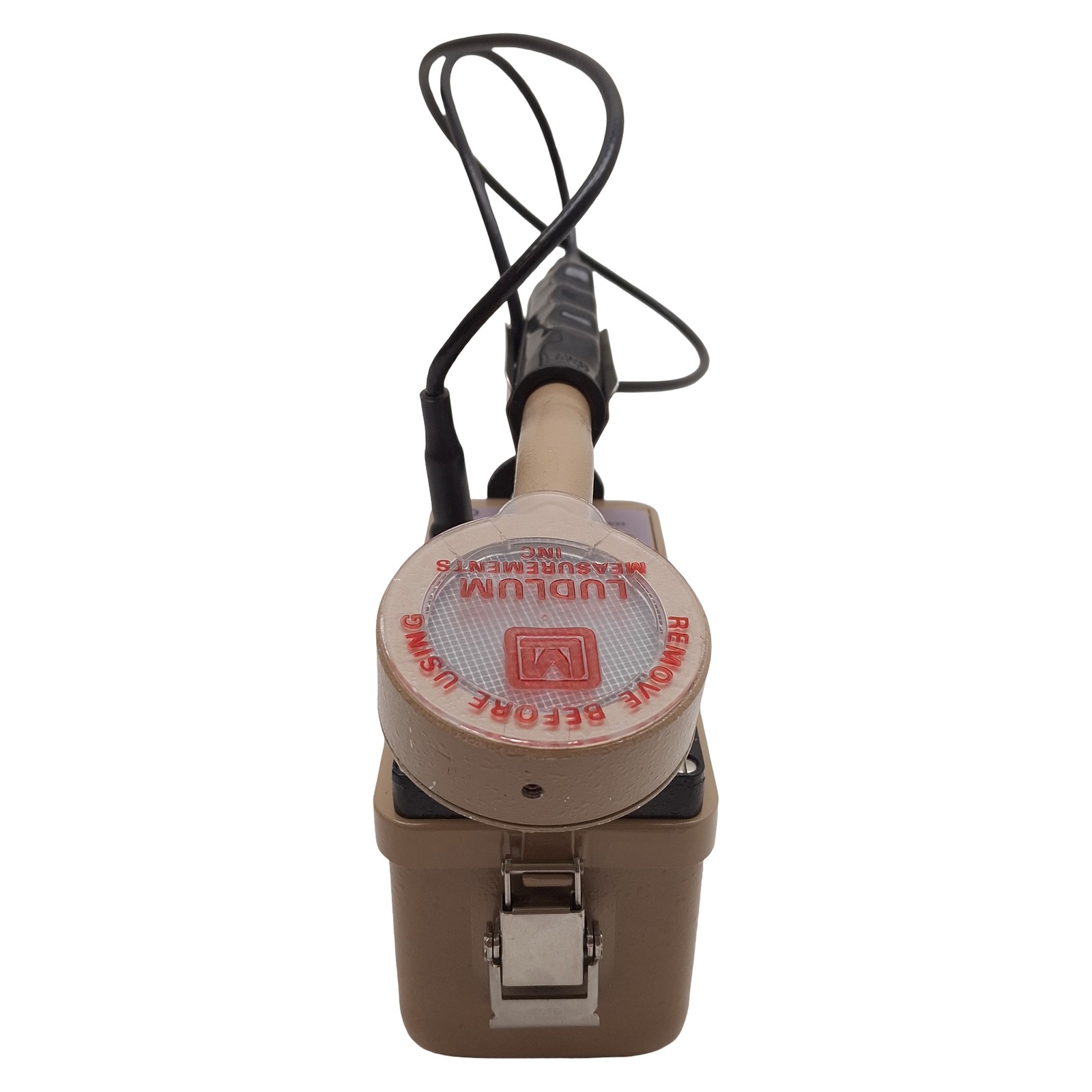 Ludlum Model 3 Survey Meter w/ 44-9 Alpha Beta Gamma Detector, 4-Range