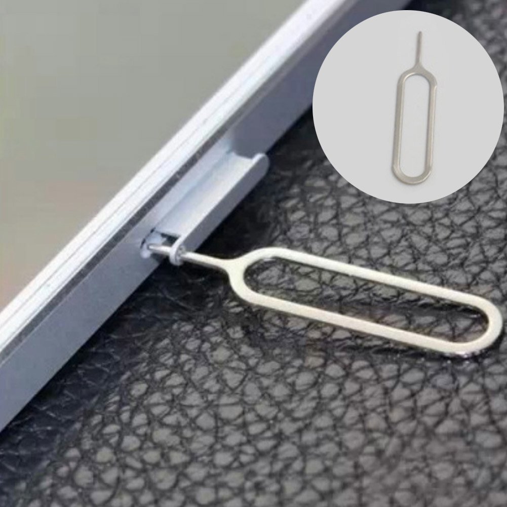SIM Ejector Pin Tool Eject Sim Tray Open Needle Key For iPhone For Samsung Lot