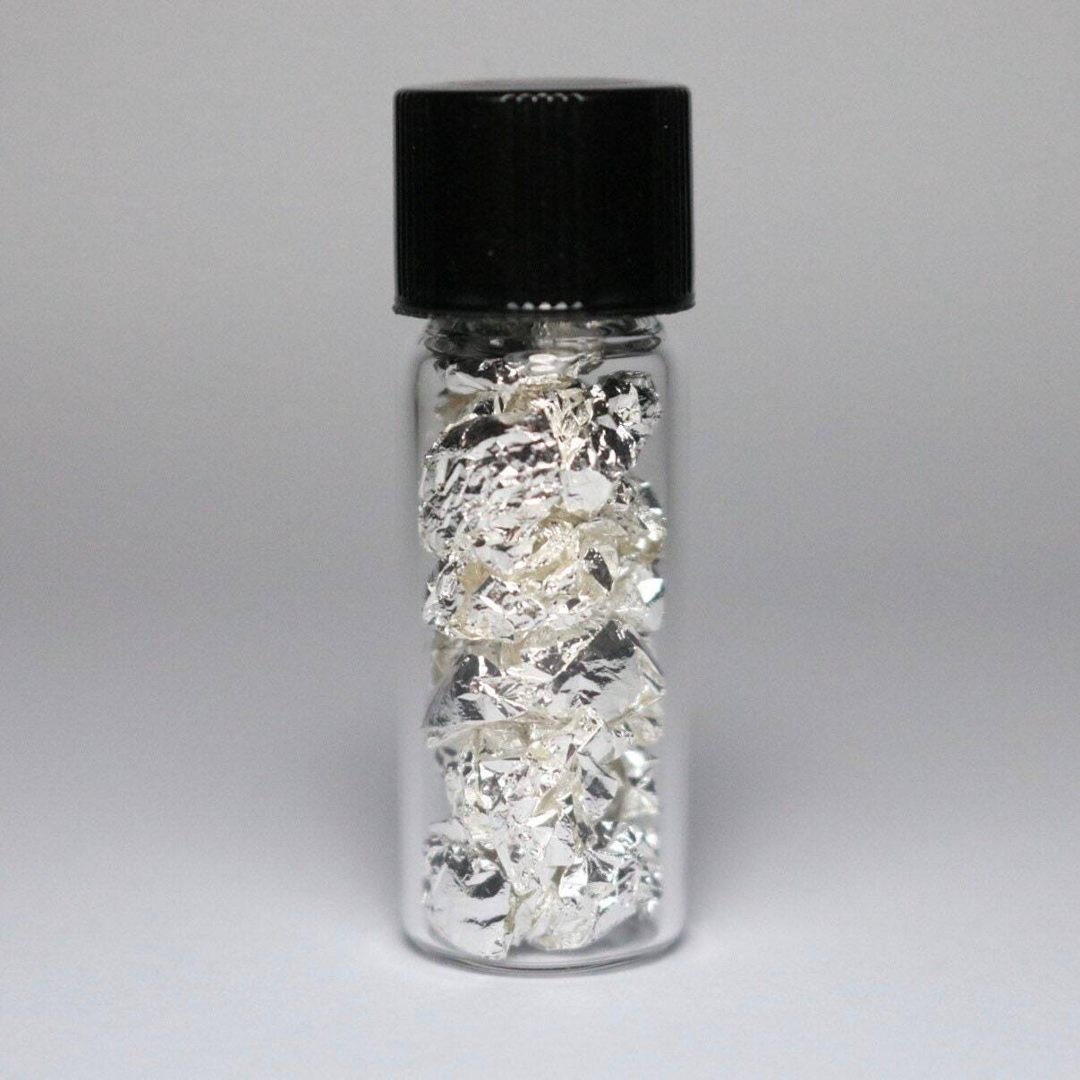 Silver Metal Foil 99.99% Pure Element 47 Ag Chemistry Sample