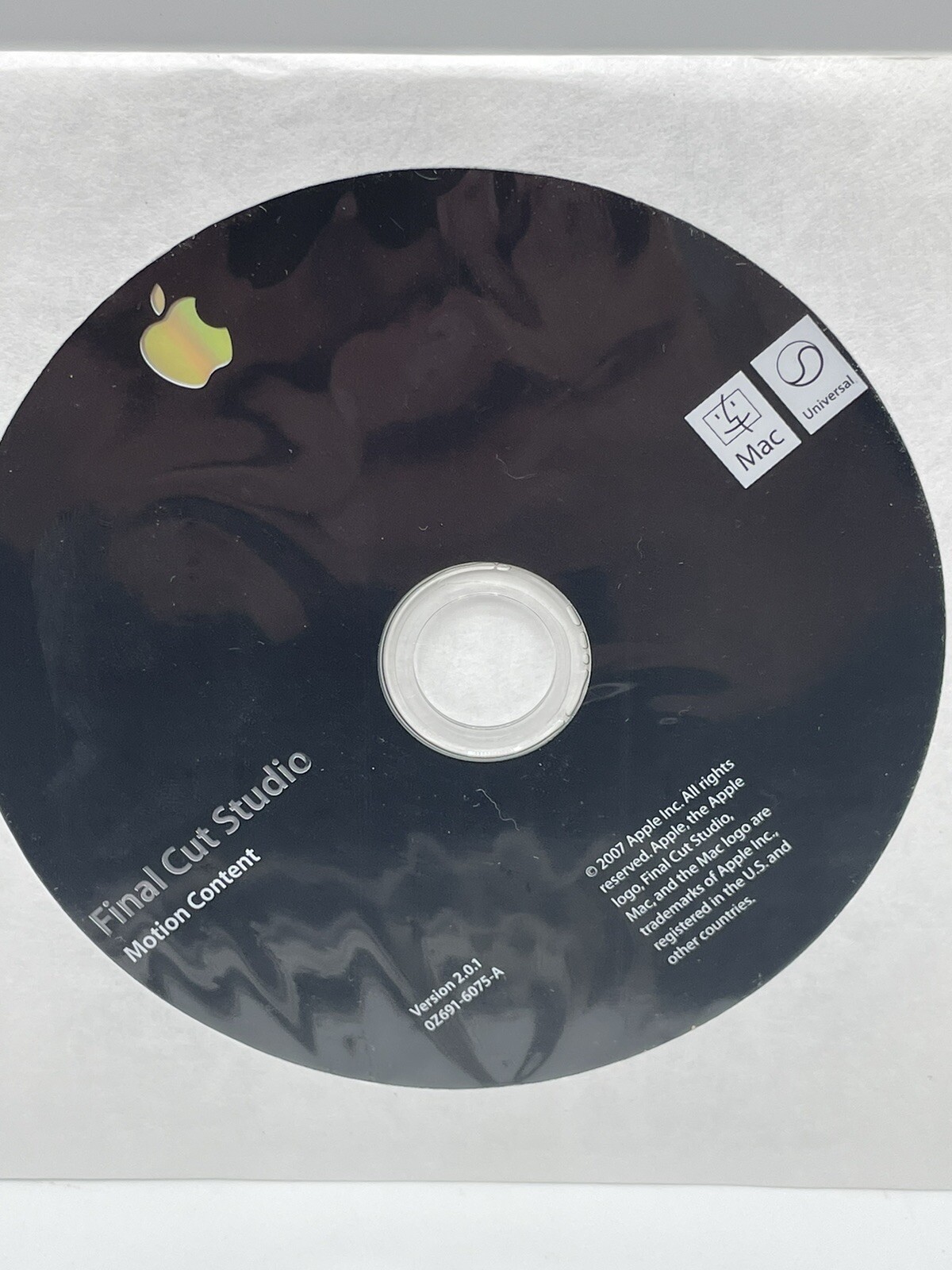 Final Cut Studio 2.0.1 Software Pro 6 Manuals