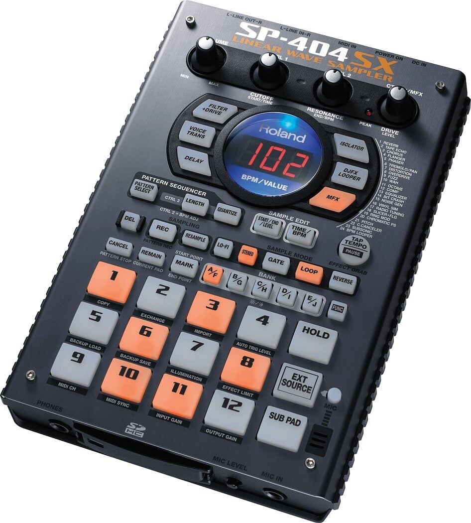 Roland SP-404SX Portable Linear Wave Sampler Well-Maintained